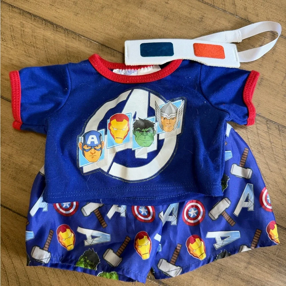 Build A Bear, Vintage, with Multiple Outfits-EUC